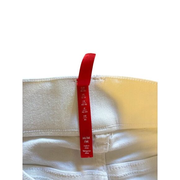 SPANX women’s straight white jeans size M EUR 38-40 - Picture 5 of 5